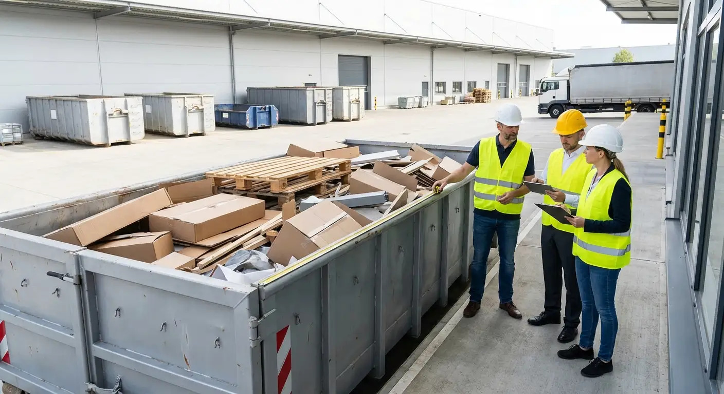 Assessment of commercial waste logistics and site requirements in Brentwood, CA