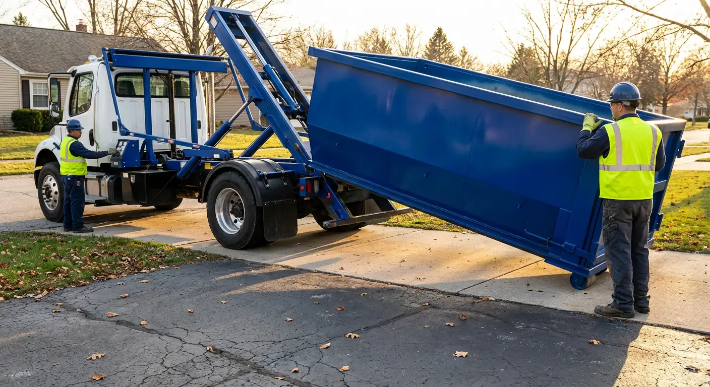 Roll-off dumpster rental service in Brentwood, CA
